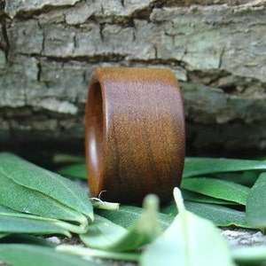 Wooden Ring Any size Ipe Wood Ring image 3