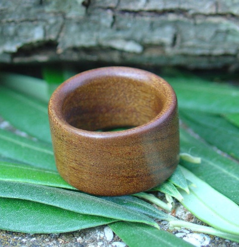 Wooden Ring Any size Ipe Wood Ring image 4