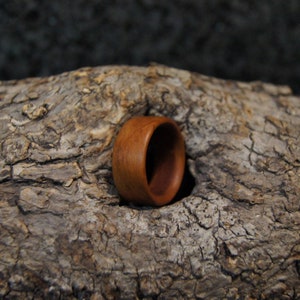SALE - Plum wood ring - US size 8