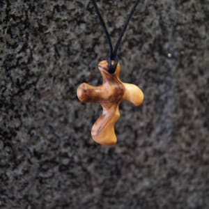Olive wood cross