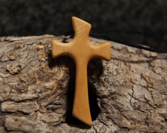 Olive wood cross