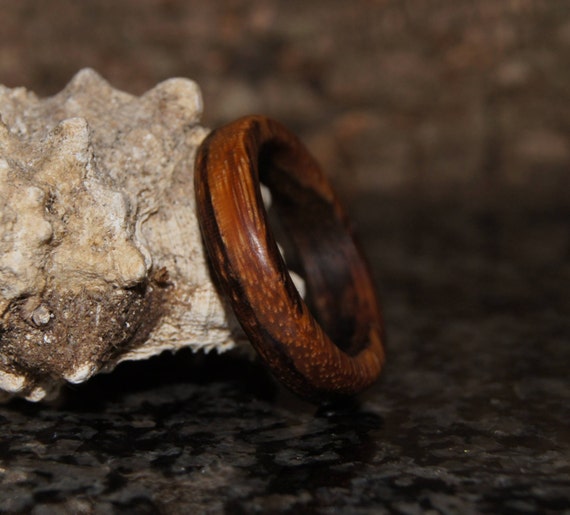 Zebra Wood Ring Any Size Etsy Canada