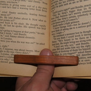 Book holder - Cherry wood