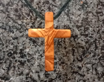 Olive wood cross