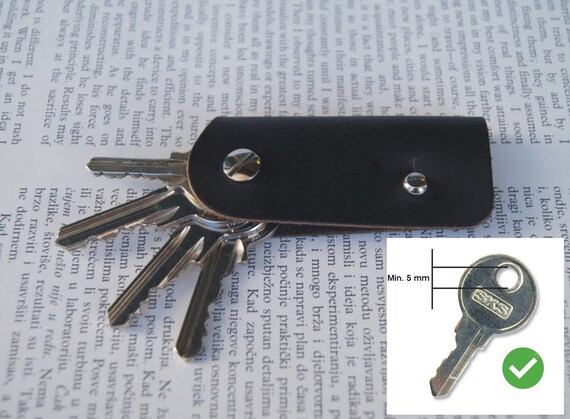 Key Holder, Holds 1-4 Regular Keys, Dark Brown, 5 Mm Shaft ( 13/64 Key Holder, Holds 1-4 Regular Keys, Dark Brown, 5 Mm Shaft ( 13/64