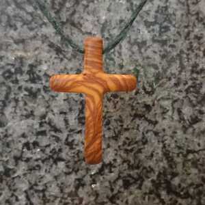 Olive wood cross image 4