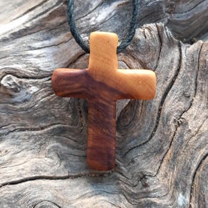 Olive wood cross