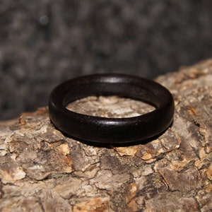 Wood Ring Any Size Palisander Wood Ring image 5