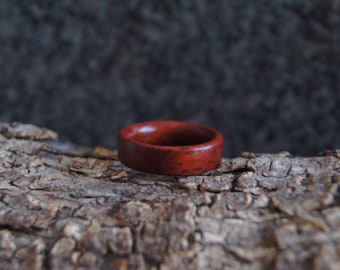 Padouk Wood Ring - Any Size