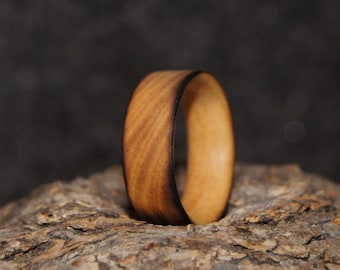Any Size - Olive Wood Ring, burned