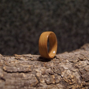 SALE - Size 9 1/2 - Olive Wood Ring - ready-made