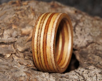 Plywood ring, recycled ring - any size
