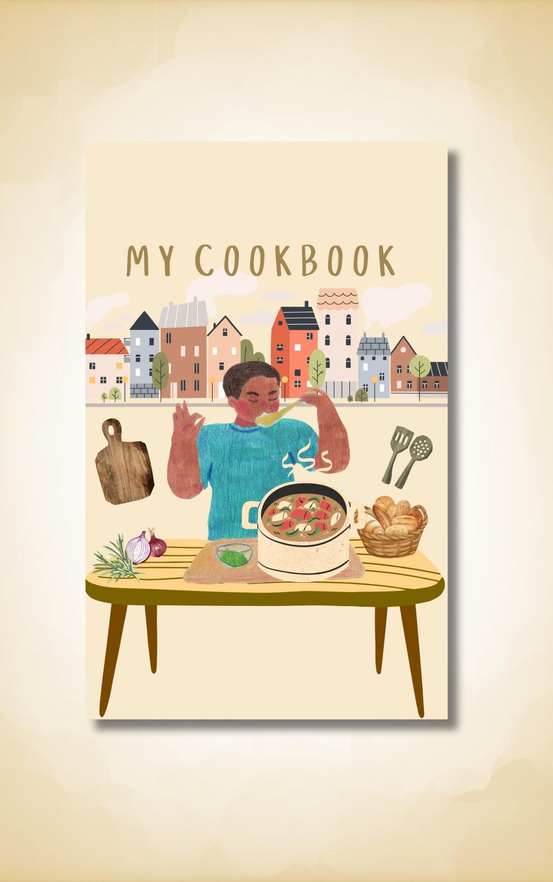 Digital Cookbook: Customizable Recipe Book (PDF Download) - Etsy