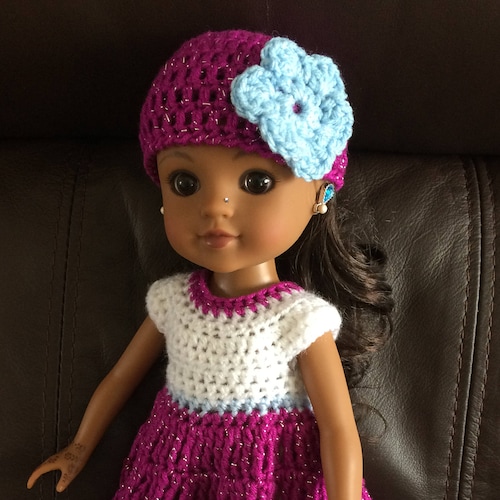 PDF Crochet Pattern for 14inch Doll Wellie Wisher Doll Etsy