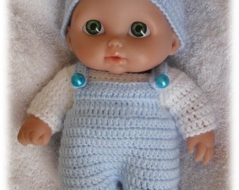 Crochet pattern for 8 inch doll