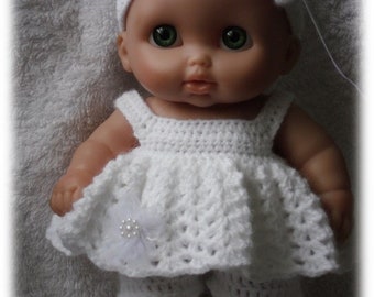 Crochet pattern for 8 inch doll