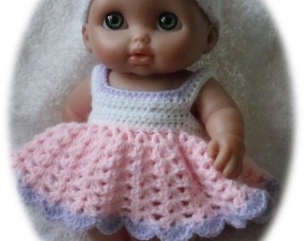 Crochet pattern for 8 inch doll