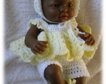 PDF Crochet pattern for 9.5 inch doll