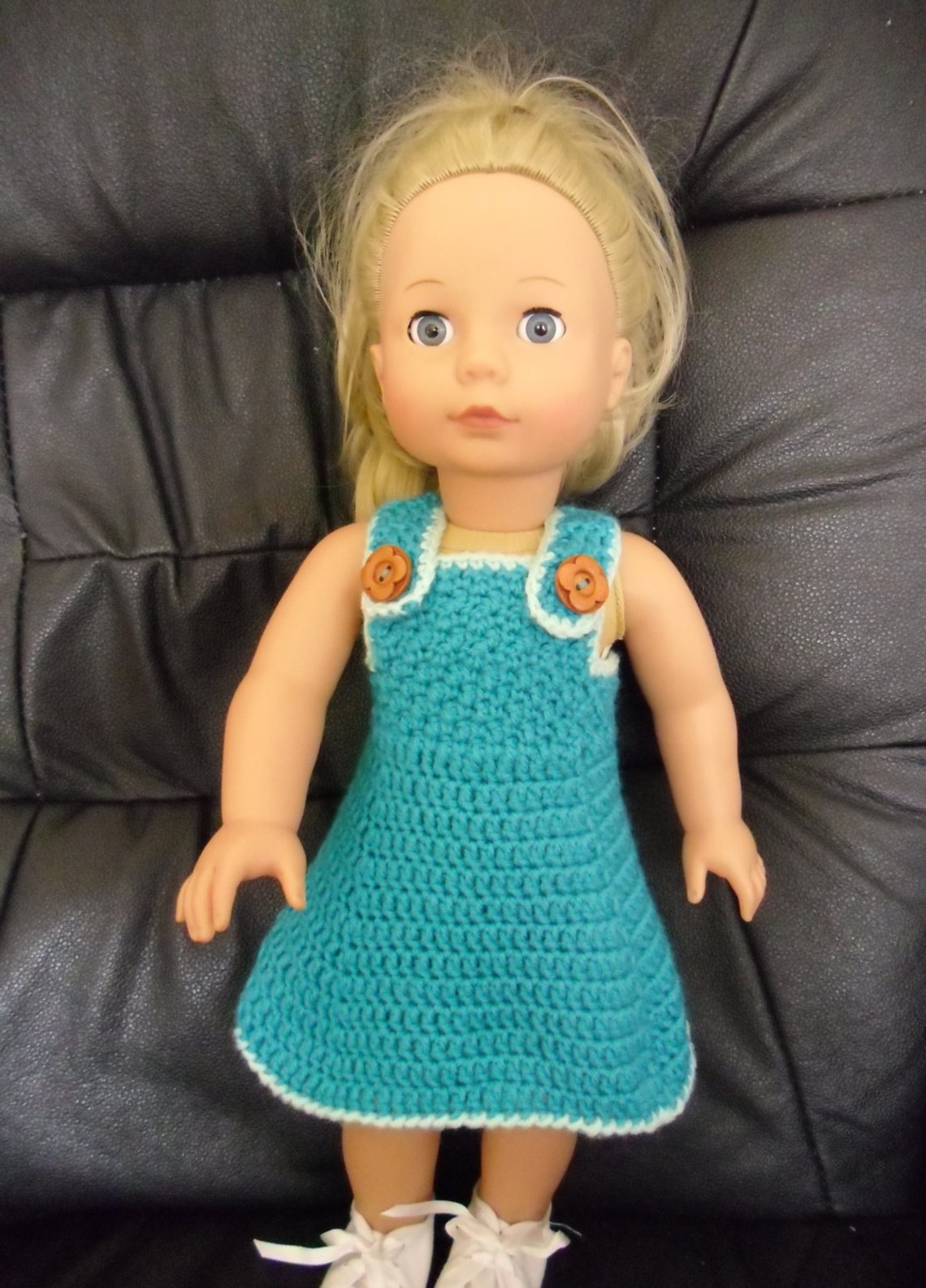 Crochet Pattern for Dress and Shawl for 18 Inch Doll - Etsy