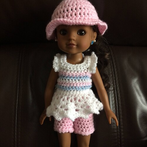 PDF Crochet Pattern for 14inch Doll Wellie Wisher Doll Etsy