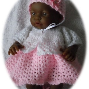 PDF Crochet pattern for 9.5 inch doll
