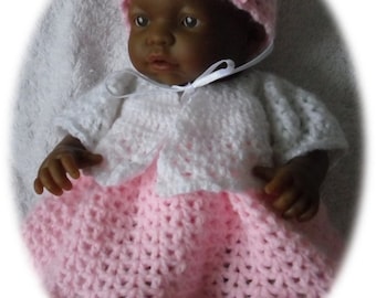 PDF Crochet pattern for 9.5 inch doll