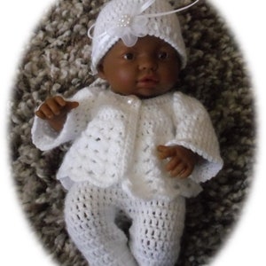 PDF Crochet pattern for 9.5 inch doll