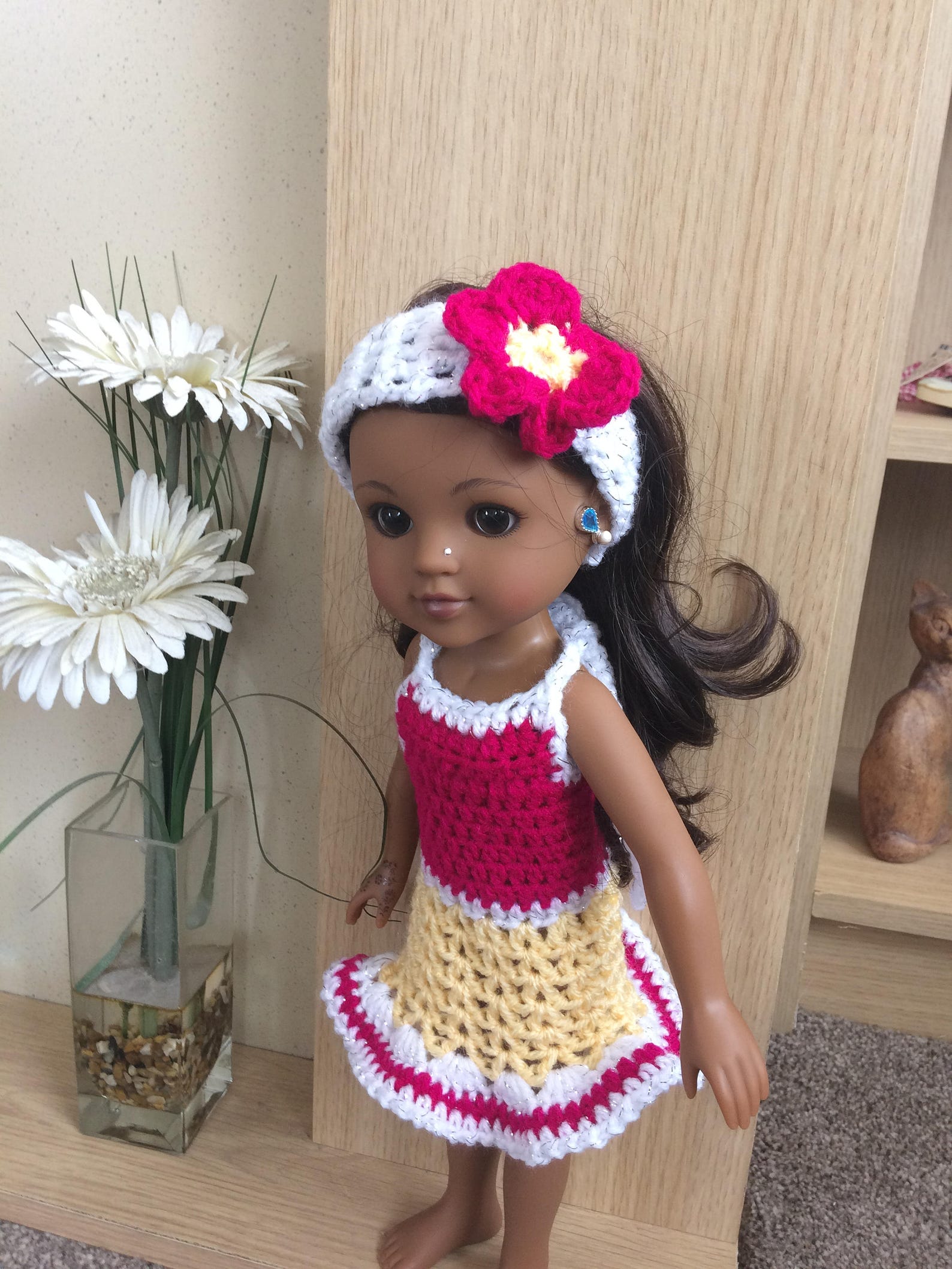 PDF Crochet Pattern for 14inch Doll Wellie Wisher Doll Etsy