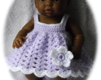 PDF Crochet pattern for 9.5 inch doll