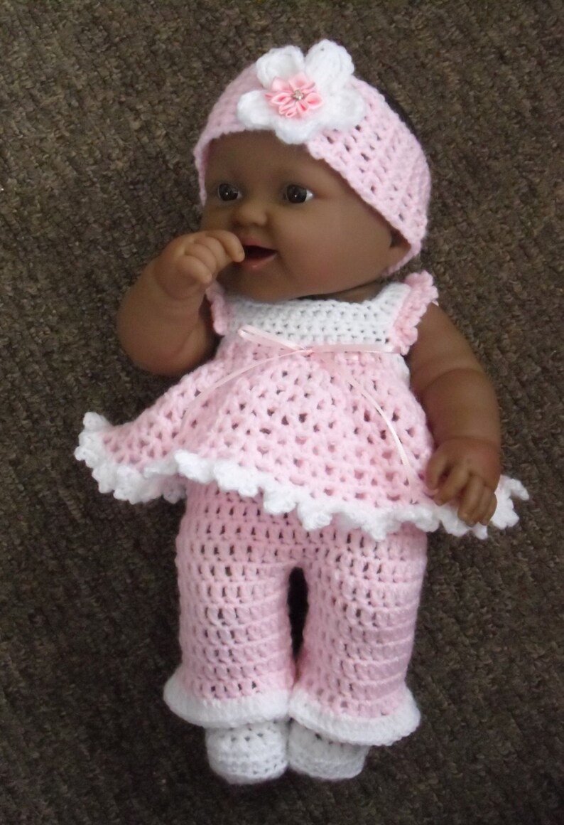 PDF crochet pattern for 14 inch Berenguer Lots to Love Baby Etsy