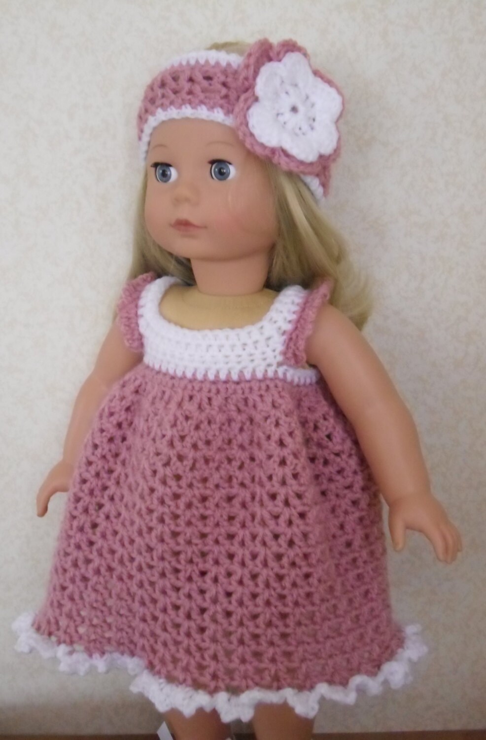 PDF Crochet pattern for 18 inch doll American Girl Doll or Etsy