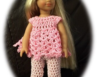 Crochet pattern for 6 inch doll