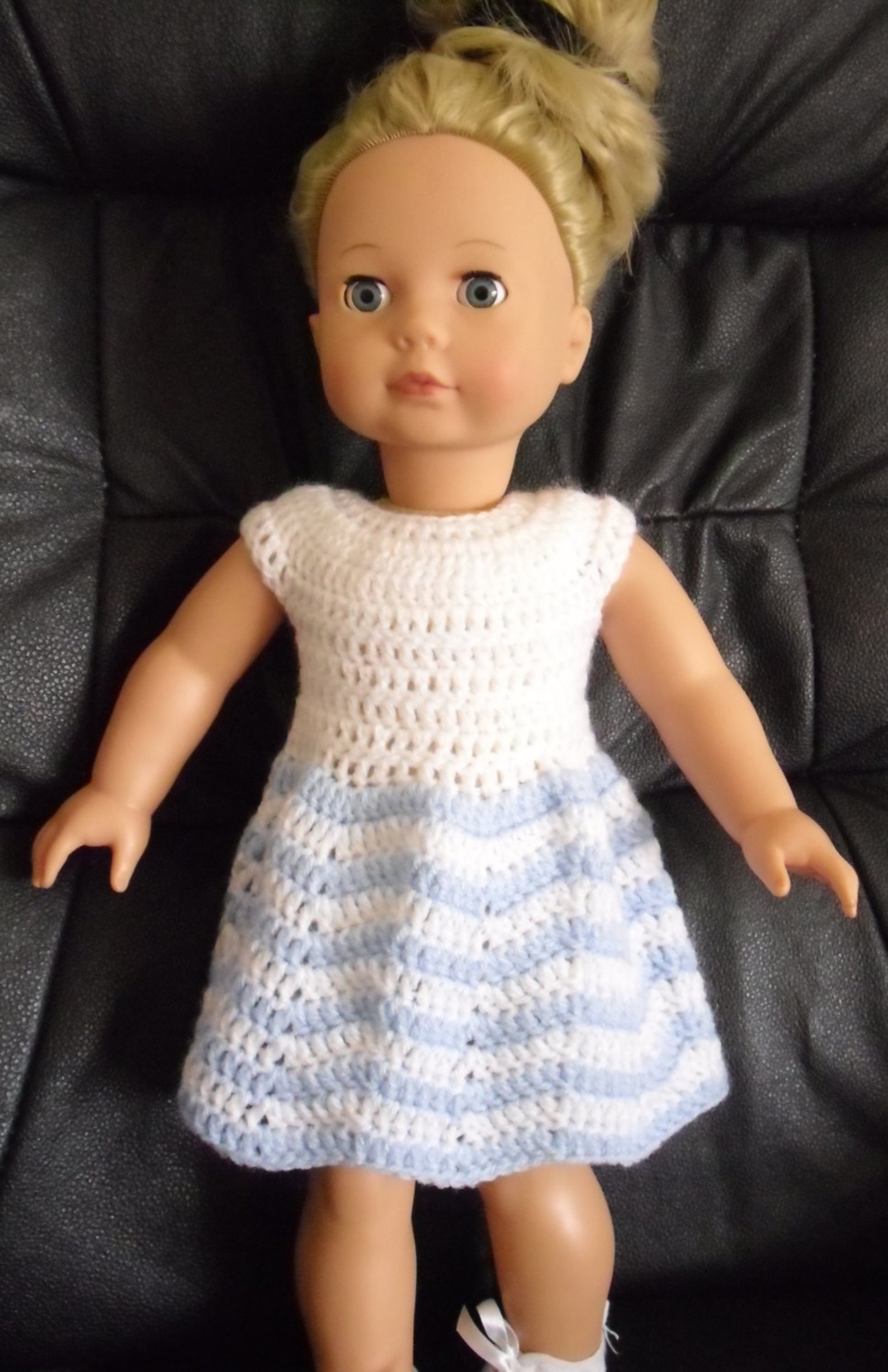 PDF Crochet Pattern for Dress and Jacket for 18 Inch Doll - Etsy