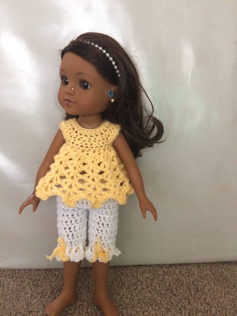 PDF Crochet Pattern for 14inch Doll Wellie Wisher Doll Etsy Canada