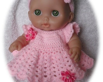 Crochet pattern for 8 inch doll