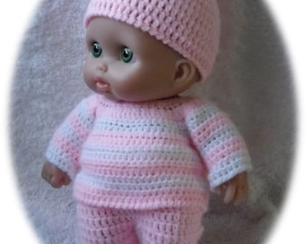 Crochet pattern for 8 inch doll