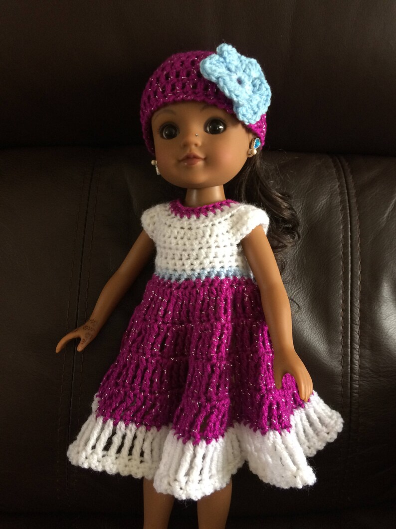 PDF Crochet Pattern for 14inch Doll Wellie Wisher Doll Etsy