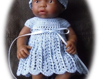 PDF Crochet pattern for 9.5 inch doll