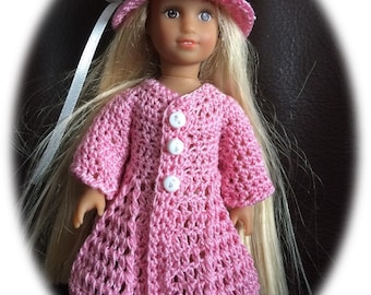 Crochet pattern for 6 inch doll