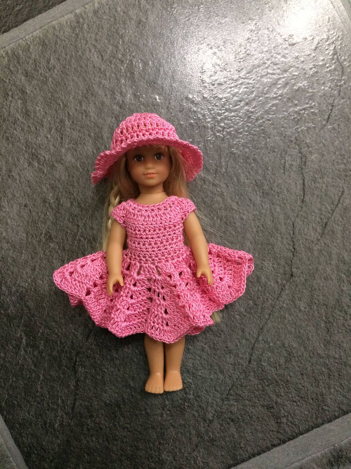 PDF Crochet pattern for 6 inch doll American Girl doll Mini Etsy