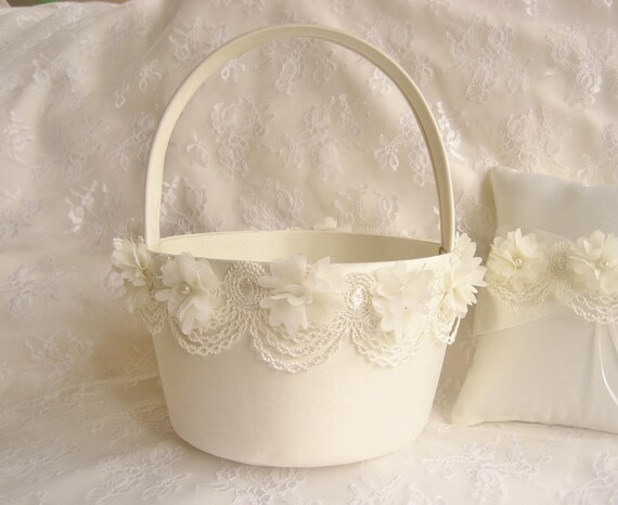 large flower girl basket