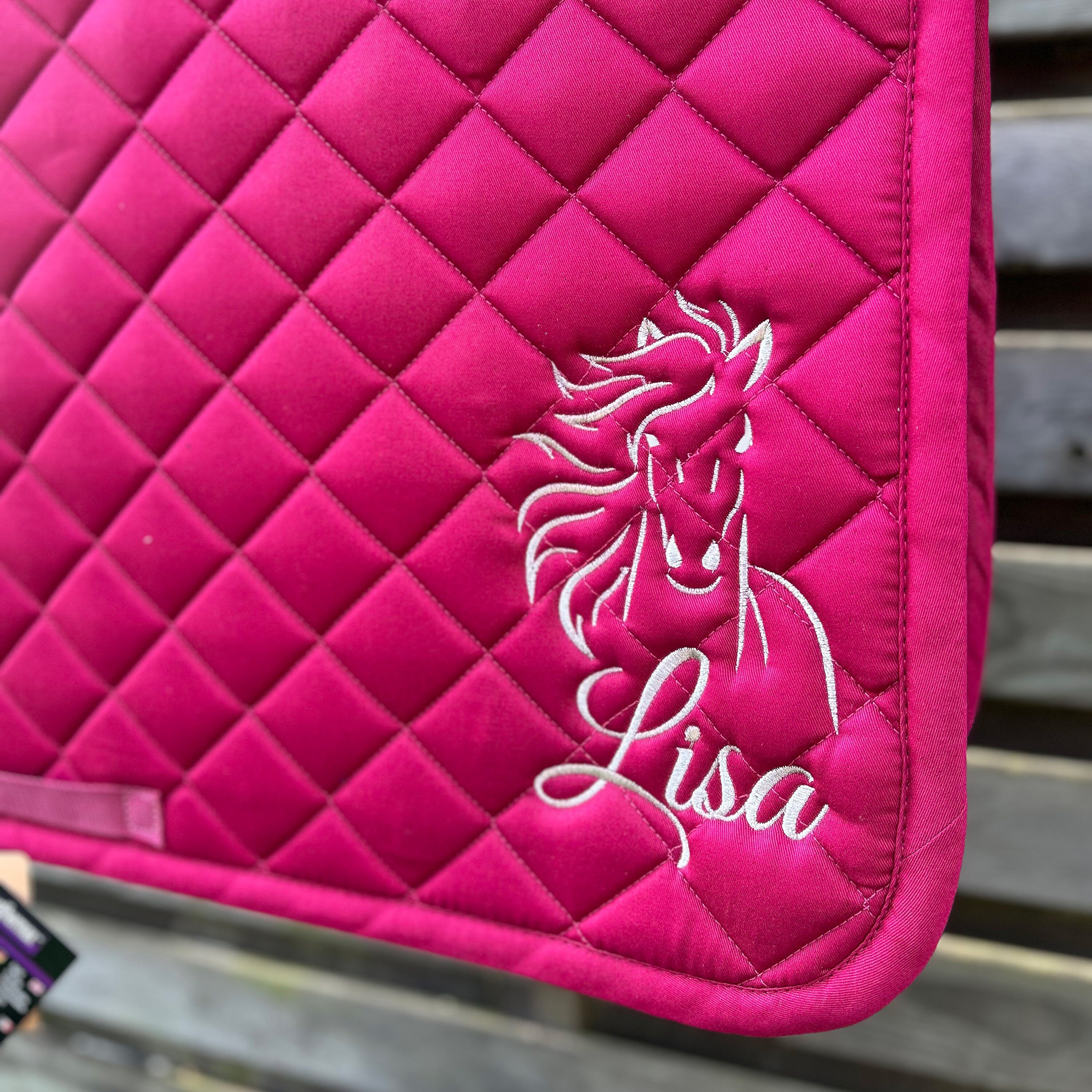 Tapis de selle cheval personnalisable - France