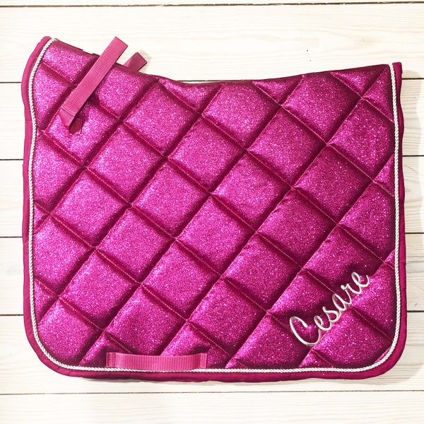 Embroidery Saddle Pad Etsy