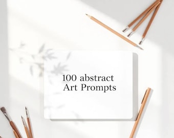 Sugestões de Arte Abstrata: 100 Ideias de Desenho para Artistas (PDF)