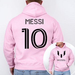 Sudadera de fútbol de Messi: Sudadera con capucha para aficionados al fútbol imagen 1