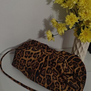 2026 trend Dumpling bag matte gold sequins clutch leopard golden bag for the holiday dopamine bag golden clutch