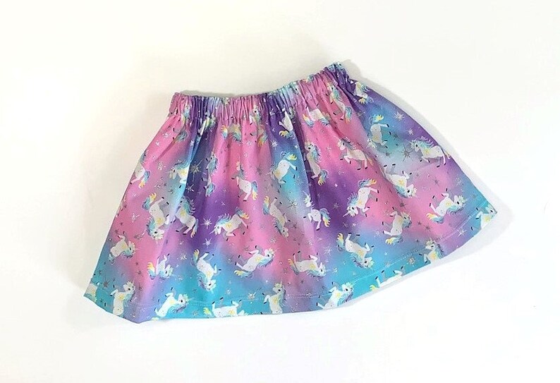 Girls Unicorn Skirt Buy 4 Get 1 Free Sale Skirt Girls | Etsy