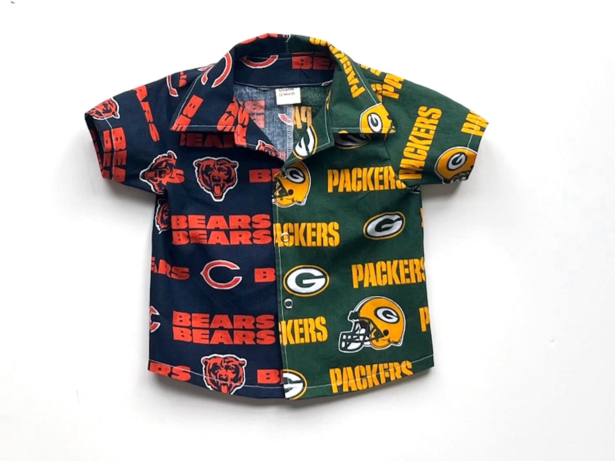 Boy's Chicago Bears and Green Bay Packers House Divided Shirt, NFL