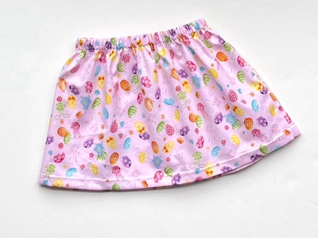 Girls Easter Skirt, Easter Bunny Skirt, Toddler Skirt, Girls Clothing, Toddler Skirt, Spring