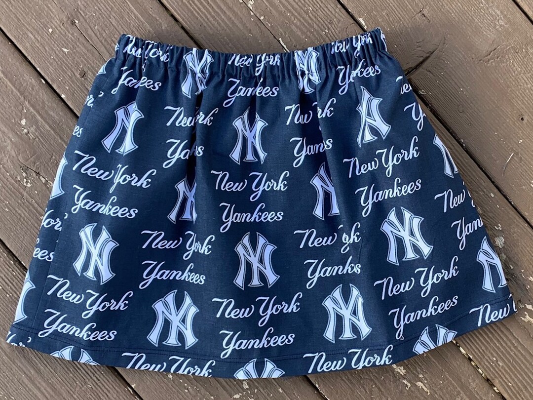 New York Yankees Skirt Girls Clothing Girls Baseball Skirt Etsy